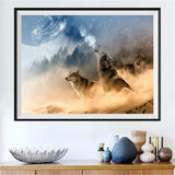 Wolf 5d Diy Diamond Painting Kits UK Handwork Hobby PX1400819