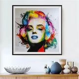 Portrait 5d Diy Diamond Painting Kits UK Handwork Hobby PX2997019