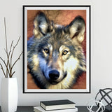 Wolf 5d Diy Diamond Painting Kits UK Handwork Hobby PX4795350