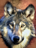 Wolf 5d Diy Diamond Painting Kits UK Handwork Hobby PX4795350