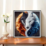 Wolf 5d Diy Diamond Painting Kits UK Handwork Hobby FL8270