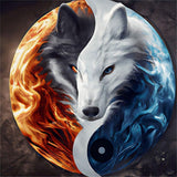 Wolf 5d Diy Diamond Painting Kits UK Handwork Hobby FL8270
