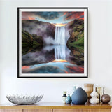 Waterfall 5d Diy Diamond Painting Kits UK Handwork Hobby SS1458128798