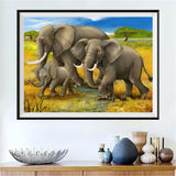Elephant 5d Diy Diamond Painting Kits UK Handwork Hobby SS157510229