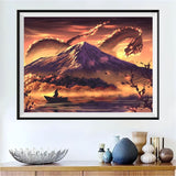 Dragon 5d Diy Diamond Painting Kits UK Handwork Hobby SS1676353540