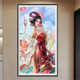 Portrait 5d Diy Diamond Painting Kits UK Handwork Hobby SS1923070256