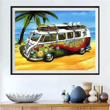 Car 5d Diy Diamond Painting Kits UK VM2043