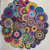 Mandala 5d Diy Diamond Painting Kits UK Handwork Hobby VM9825