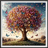 Tree 5d Diy Diamond Painting Kits UK Handwork Hobby FL3409