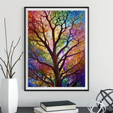 Tree 5d Diy Diamond Painting Kits UK Handwork Hobby FL4576