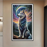 Wolf 5d Diy Diamond Painting Kits UK Handwork Hobby FL4834