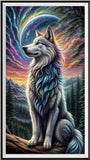 Wolf 5d Diy Diamond Painting Kits UK Handwork Hobby FL4834