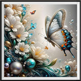Butterfly 5d Diy Diamond Painting Kits UK Handwork Hobby FL2056
