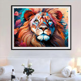 Lion 5d Diy Diamond Painting Kits UK Handwork Hobby FL8227