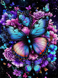 Butterfly 5d Diy Diamond Painting Kits UK Handwork Hobby FL2241