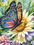 Butterfly 5d Diy Diamond Painting Kits UK Handwork Hobby FL4424