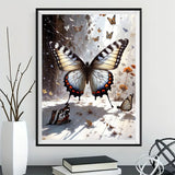Butterfly 5d Diy Diamond Painting Kits UK Handwork Hobby FL2234