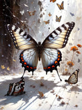 Butterfly 5d Diy Diamond Painting Kits UK Handwork Hobby FL2234
