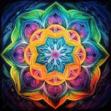 Mandala 5d Diy Diamond Painting Kits UK Handwork Hobby FL7989