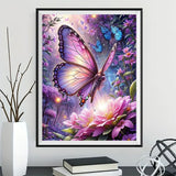 Butterfly 5d Diy Diamond Painting Kits UK Handwork Hobby FL2228
