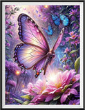 Butterfly 5d Diy Diamond Painting Kits UK Handwork Hobby FL2228