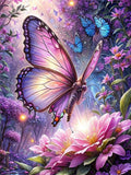 Butterfly 5d Diy Diamond Painting Kits UK Handwork Hobby FL2228