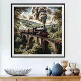 Train 5d Diy Diamond Painting Kits UK Handwork Hobby FL4338