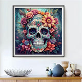 Skull 5d Diy Diamond Painting Kits UK Handwork Hobby FL2038
