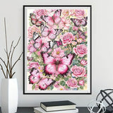 Butterfly 5d Diy Diamond Painting Kits UK Handwork Hobby FL2229