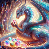 Dragon 5d Diy Diamond Painting Kits UK Handwork Hobby FL7402