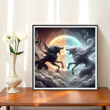 Wolf 5d Diy Diamond Painting Kits UK Handwork Hobby FL8253