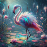 Flamingo 5d Diy Diamond Painting Kits UK Handwork Hobby FL8606