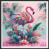 Flamingo 5d Diy Diamond Painting Kits UK Handwork Hobby FL8608