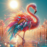 Flamingo 5d Diy Diamond Painting Kits UK Handwork Hobby FL8609