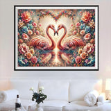 Flamingo 5d Diy Diamond Painting Kits UK Handwork Hobby FL4405