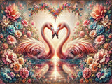Flamingo 5d Diy Diamond Painting Kits UK Handwork Hobby FL4405