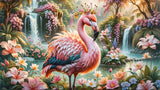 Flamingo 5d Diy Diamond Painting Kits UK Handwork Hobby FL4867