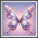 Butterfly 5d Diy Diamond Painting Kits UK Handwork Hobby FL5091