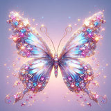 Butterfly 5d Diy Diamond Painting Kits UK Handwork Hobby FL5091