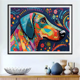 Dog 5d Diy Diamond Painting Kits UK Handwork Hobby FL3598