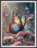 Butterfly 5d Diy Diamond Painting Kits UK Handwork Hobby FL2231