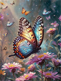 Butterfly 5d Diy Diamond Painting Kits UK Handwork Hobby FL2231