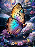 Butterfly 5d Diy Diamond Painting Kits UK Handwork Hobby FL2232