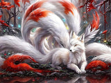 Fox 5d Diy Diamond Painting Kits UK Handwork Hobby FL4453