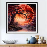 Tree 5d Diy Diamond Painting Kits UK Handwork Hobby FL4337