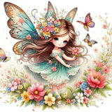 Fairy 5d Diy Diamond Painting Kits UK Handwork Hobby FL4051