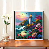 Lighthouse 5d Diy Diamond Painting Kits UK Handwork Hobby FL6247