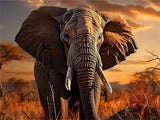 Elephant 5d Diy Diamond Painting Kits UK Handwork Hobby FL8157