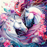 Horse 5d Diy Diamond Painting Kits UK Handwork Hobby FL3229