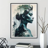 Portrait 5d Diy Diamond Painting Kits UK Handwork Hobby FL7136